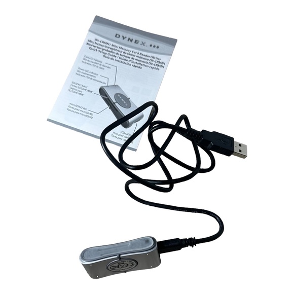 Dynex DX-CRMN1 Mini Memory Card Reader/Writer TESTED - Picture 2 of 2